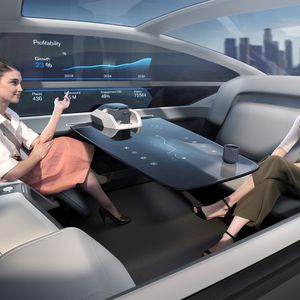 ... unterhalten und verhandeln, ...(Bild:  Volvo)