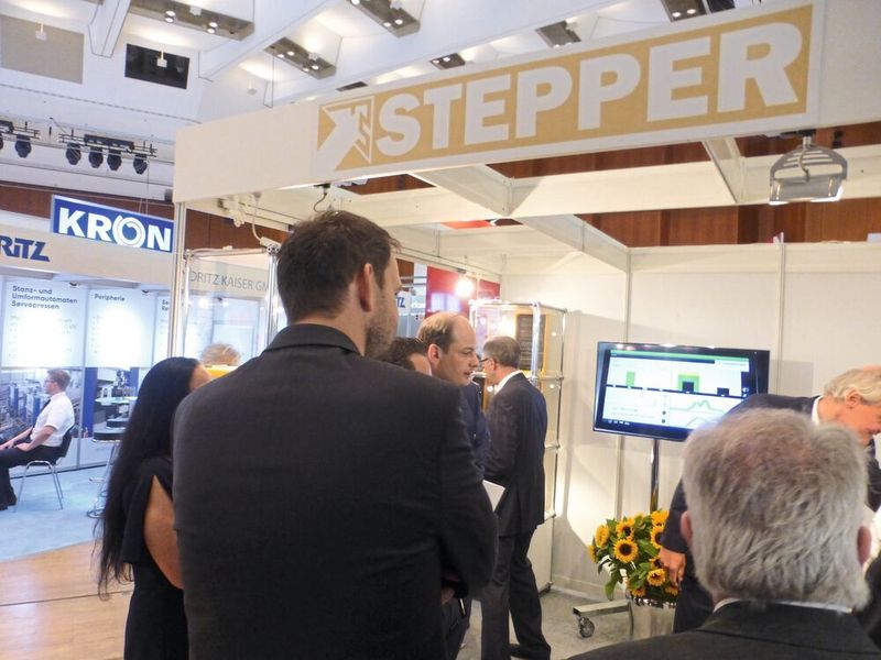 Imperssionen vom Messerundgang der Stanztec 2018 in Pforzheim. (Vogel/Finus)