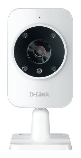 Der Home Monitor HD hat eine Ein-Megapixel-Kamera an Bord, ein Mikrofon für Audio-Übermittlung und ebenfalls Infrarot-LEDs. (D-Link)