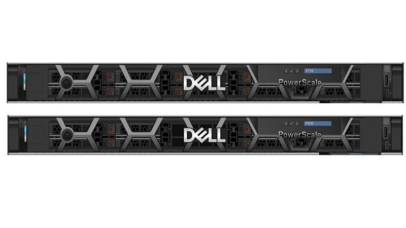 Die beiden All-Flash-Arrays PowerScale F210 und F710 basieren auf den neuesten PowerEdge-Servern von Dell Technologies und unterstützen File-Workloads von KI und generativer KI.(Bild:  Dell Technologies)