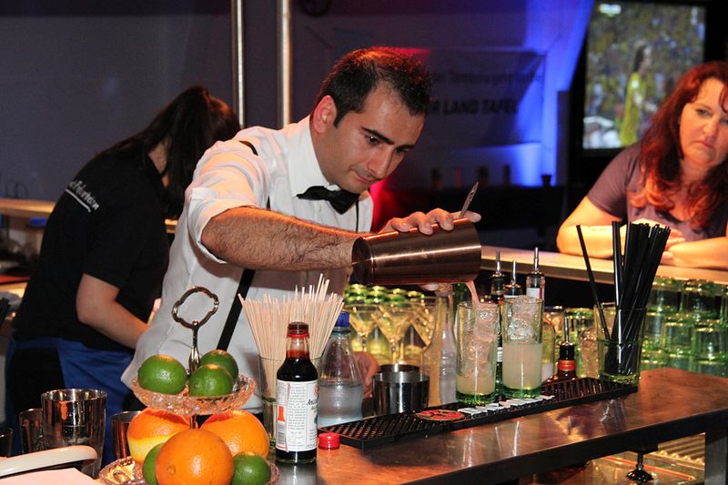 Der Barkeeper kam jedem Wunsch nach. (Bild: IT-BUSINESS)