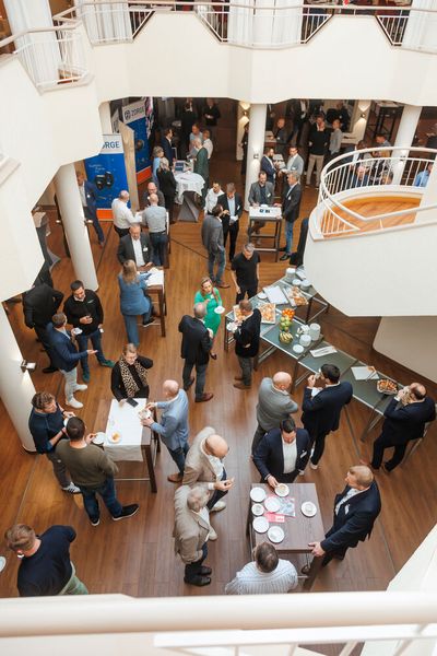 There was ample time for discussions between the presentations. (Image:Eidens-Holl)