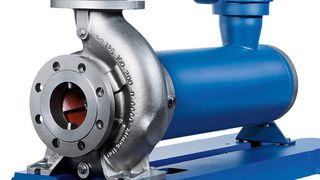 Die neue Spaltrohrmotorpumpen-Baureihe Ecochem Non-Seal – Die Variante HP wurde für besonders leicht verdampfende Medien entwickelt, z.B. Ammoniak. (Bild: KSB)