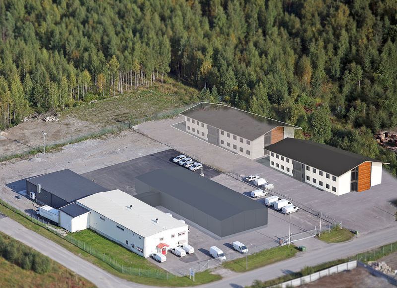 Data centre providers find the site conditions good in the middle of the forests in North Sweden and want to expand further. (Fortlax)