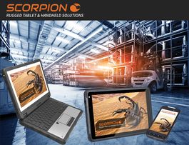 scorpion rugged tablet handheld solutions