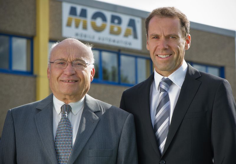 Paul uns Volker Harms. (Bild: Moba)