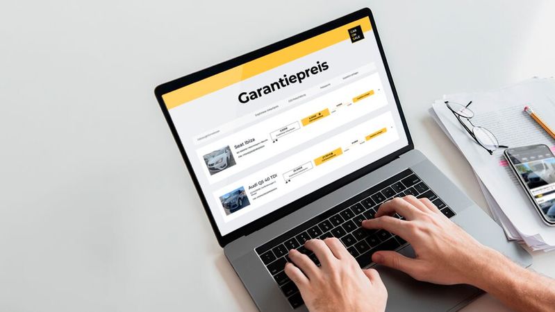 Caronsale-Kunden können künftig einen Garantiepreis anfragen.(Bild:  Caronsale)