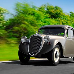 Fiat Topolino auf tschechisch – Der charmante Skoda Sagitta aus dem Jahr 1936 war technisch innovativ, Skoda wagte aber keine Großserie.(Bild:  Skoda)
