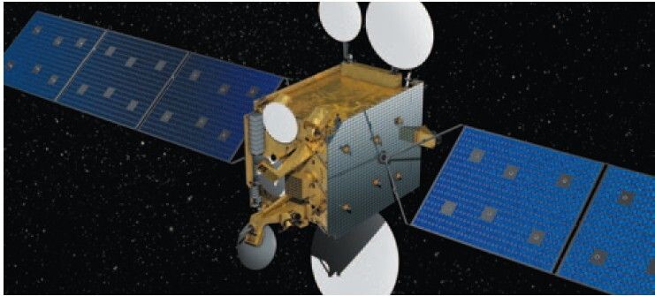 Innovation + Kommunikation + Geostation = Heinrich-Hertz-Satellitenmission (Bild: DLR)