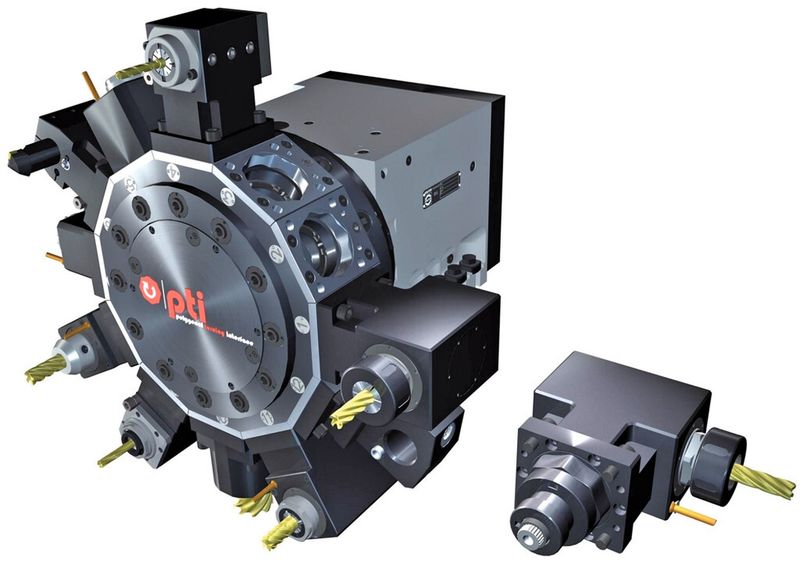 Bild 1: Das neue mechanische Schnittstellensystem für Revolver in Drehmaschinen vereinfacht Handhabung und Einrichtung der Werkzeuge. Zudem bietet es eine höhere Steifigkeit. (Bild: Sauter)