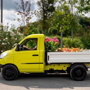 Mit 1,64 Metern Kabinenbreite manövriert der Elektrotransporter flexibel in urbanen Einsatzgebieten und Innenstadtzonen.(Bild:  Piaggio)
