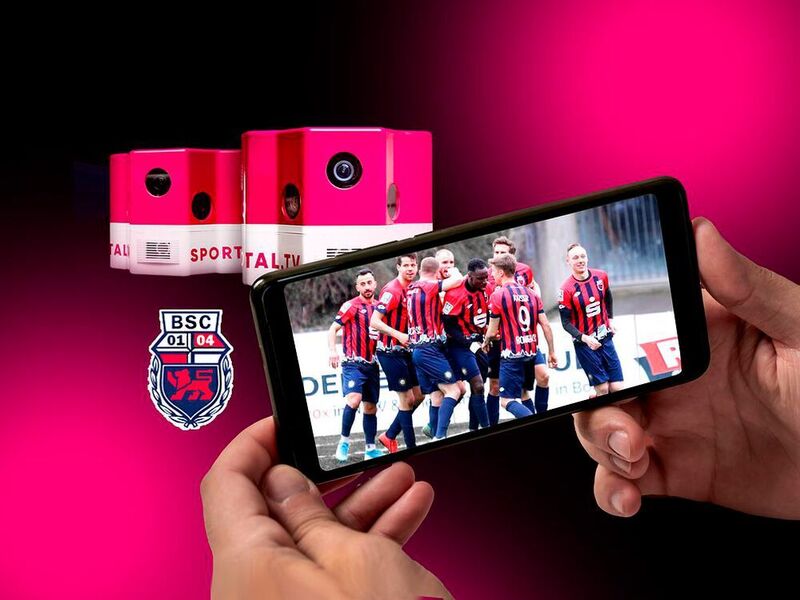 Mit 5G sollen Fußballspiele direkt und überall auf die Endgeräte der Fans gestreamt werden.  (Deutsche Telekom AG)