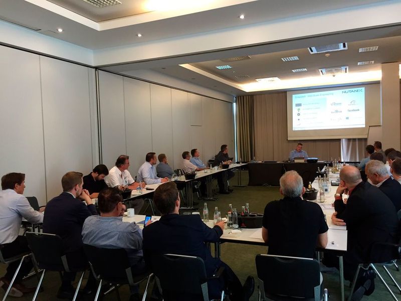 Workshop mit Live-Demo mit Maurice Breit von ADN „Aufbau einer Enterprise Private Platform“ auf Basis von Nutanix. (Vogel IT-Medien)