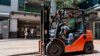 Zur vereinfachten Installation des fahrzeuginternen „VIA-Mobile360-AI-Sicherheits-Kits“ steht ein Kalibrierungstool zur Verfügung. (VIA Technologies)