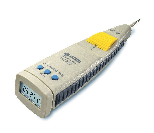 1995: Öko-Pentype VC 222, der erste, recyclebare Multimeter kam auf den Markt und ist heute Kultobjekt. (Bild: Conrad)