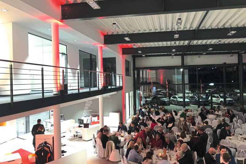 Etwa 220 Besucher hatten sich zum VIP-Abend eingefunden. (Bild: Früchtl)