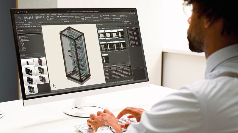 Nicht nur der hohe Grad an Automatisierung prägt derzeit Engineering im Steuerungs- und Schaltanlagenbau: Auch der digitale Zwilling zieht flächendeckend ein. (Bild: Eplan)