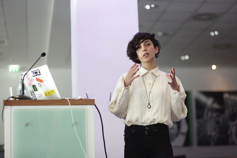 Keynote-Speakerin Arzu Uyan von 42dp Labs aus Köln (Bild: Patrick Kaut)