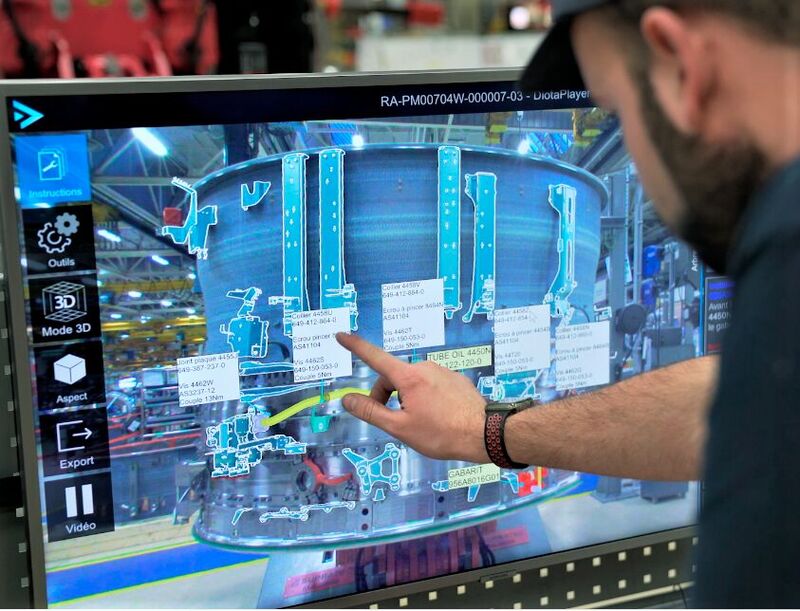 Dassault Systèmes hat den AR-Experten Diota übernommen. Mit dessen Know-how erweitert Dassault seine Plattform 3Dexperience mit einsatzfähigen digitalen Zwillingen für die Fertigung.