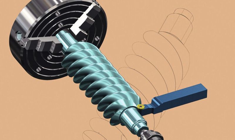 Usinage de filetage sur mesure. (Source : Jinfo SA)