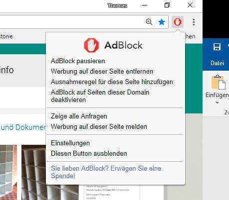 Nach der Installation von Adblock Plus kann der Werbeblocker an die eigenen Bedürfnisse angerpasst werden. (Th. Joos)