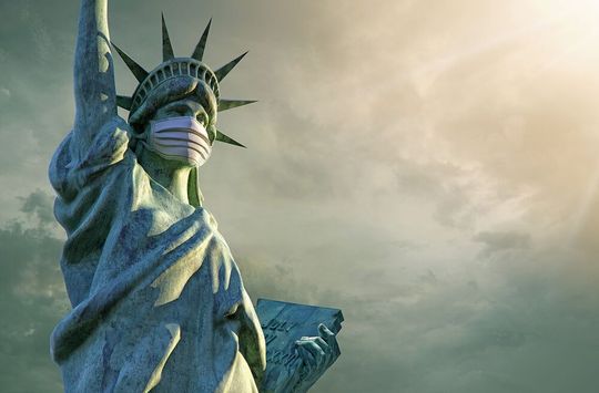 Die Coronakrise ist nur eines der Fragezeichen für die wirtschaftliche Entwicklung der USA. Die Coronakrise ist nur eines der Fragezeichen für die wirtschaftliche Entwicklung der USA.