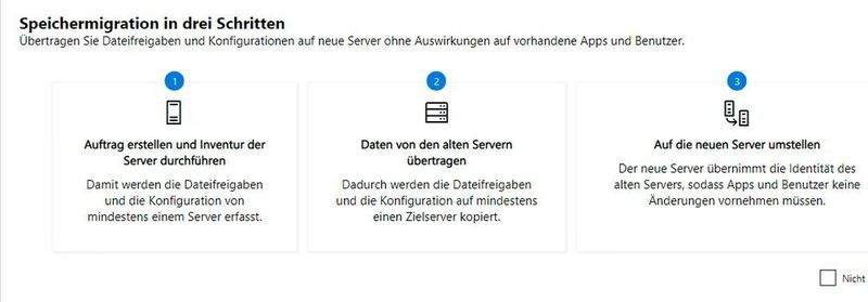 Windows Server 2019 kann Daten von anderen Systemen sicher und Datenschutzkonform migrieren. (Joos)