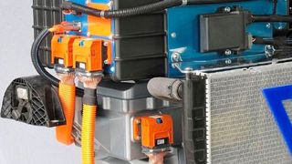 Der Symbio-Brennstoffzellenantrieb H2 Motiv L eignet sich für Nutzfahrzeuge. (Symbio)