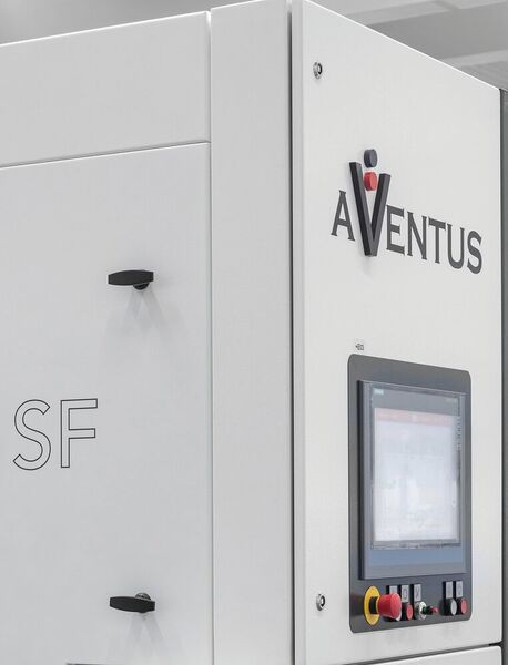 Aventus will be introducing a particularly powerful packaging machine for free-flowing bulk materials. The system fills up to 2,600 bags at a weight of 25 kilograms per hour. (Aventus)