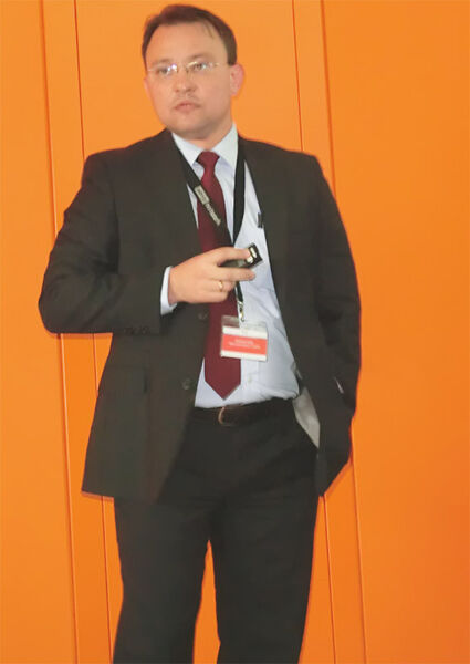 Andreas Ganz, Head Datacenter Business CEU bei der ABB Automation GmbH, erläutert Rechenzentren sei ein ABB-Geschäftsbereich wie Oil&Gas, Mining, Pulp&Paper. Das ABB-Produkt 