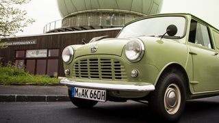 Spartanischer als der Morris Mini Van geht kaum – dennoch ist der kleine Lieferwagen ein Erlebnis. (BMW)