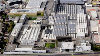 Das Michelin-Werk in Karlsruhe. (Bild: Michelin)