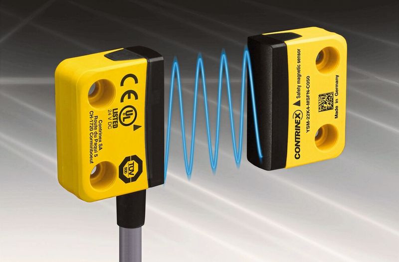 Das magnetisch kodierte System ist immun gegen gegenseitige Beeinflussung und manipulationssicher. (Bild: Contrinex)