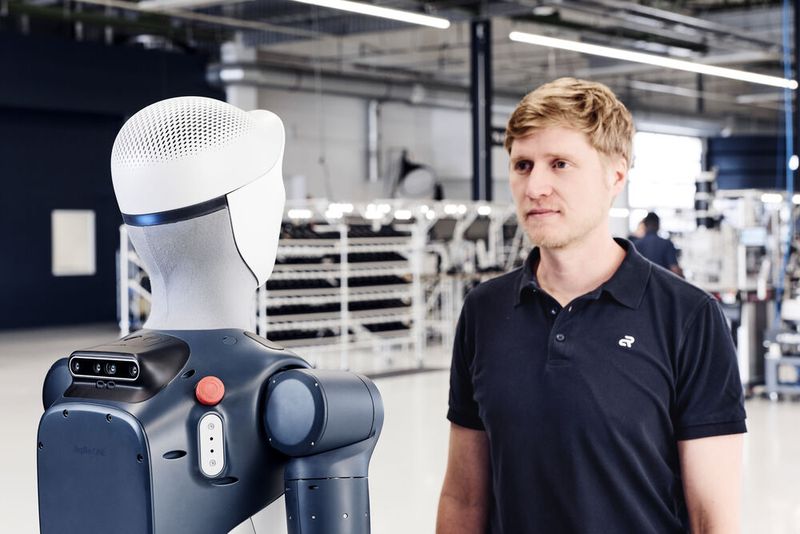 Der industrielle humanoide Roboter Agile One von Agile Robots soll ab Anfang 2026 in Bayern produziert werden.  (Bild: Agile Robots)