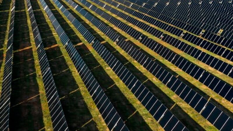 The Armadillo Solar Center in Navarro County, Texas, USA. (Ørsted)