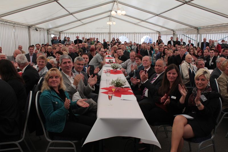 An die 1000 Gäste besuchten Lehmann UMT an drei Festtagen, darunter auch Mitglieder des sächsischen Landtages. (Bild: Eckardt)