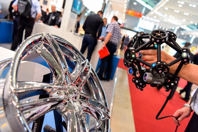 Die Control 2019, Internationale Fachmesse für Qualitätssicherung, präsentiert vom 7. bis 10. Mai 2019 in der Landesmesse Stuttgart I Industrielle Bildverarbeitung, QS-Komponenten und -Systeme, QS-Software und -Services. (Schall Messen)