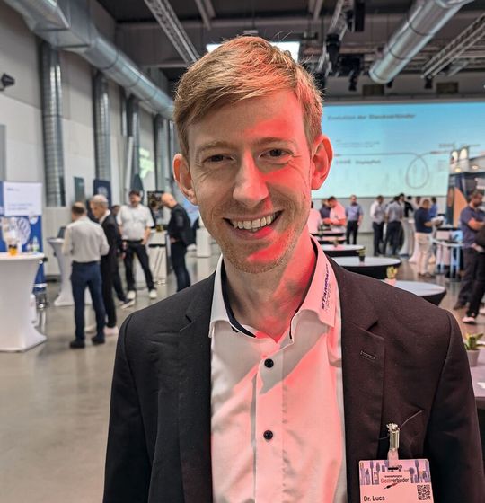 Dr. Luca Hornung, Stampack.(Bild:  H. Stotz)