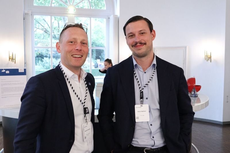Auch mit dabei: Martin Gerlach (Interface Systems, l.) und Nick Nähter (TIM) (Bild: TIM)