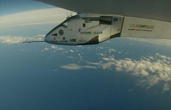 Flug 8 Nagoya - Kalaeloa, Hawaii (USA): Impressionen (Solar Imoulse)