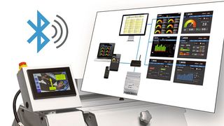 Die Smart Control Steuerung, eine für alle Schneidmühlen nachrüstbare, digitale Zentralschmiereinheit, wurde nun erweitert. (Bild: Hellweg Maschinenbau)