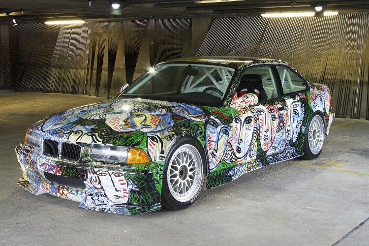Sandro Chia übernahm die künstlerische Gestaltung des E36. (Foto: BMW)