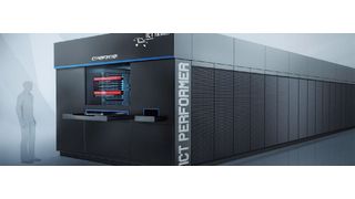 Der „ICT Performer“ ist als in sich geschlossenes System mit automatischer Beschickung gedacht, das auch in Bestandsimmobilien, zum Beispiel leeren Fabrikhallen, montiert werden kann, um diese als Rechenzentren zu nutzen. (ICT Facilities)