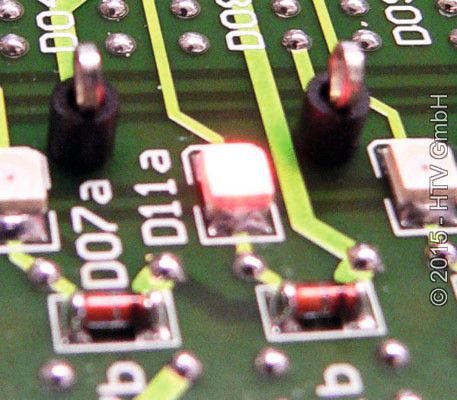 Elektrischer Test: Die Prüfungen nach Datenblatt und Kundenspezifikationen erfolgen bei Umgebungstemperaturen von -60 bis 180 °C mithilfe digitaler und analoger Großtestsysteme. ( HTV)