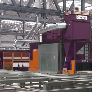Am Beispiel einer Rollbahn-Strahlanlage RT-15 zeigt Agtos die Vorteile seiner Technik auf der Messe.