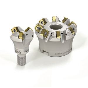 D/E Das FT-Planfräs-System von Arno Werkzeuge ist sehr stabil und zeichnet sich durch einen weichen Schnitt sowie hohe Laufruhe aus. Das schont die Spindel maximal.  The FT face milling system from ARNO Werkzeuge is very stable and features a smooth cut and very quiet running. This provides the spindle with maximum protection.(Bild:  Arno)