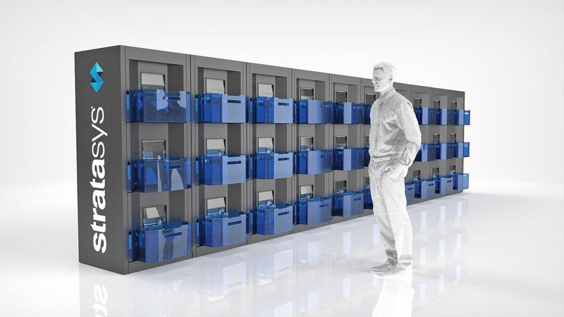 Der Stratasys Continuous Build 3D Demonstrator kann leicht erweitert werden und so steigenden Fertigungsanforderungen gerecht werden. (Stratasys)