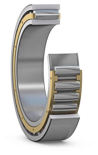 Das SKF-Carb-Toroidalrollenlager nimmt axiale Verschiebungen auf, die bei temperaturbedingten Verkürzungen oder Verlängerungen der Welle auftreten. (SKF)