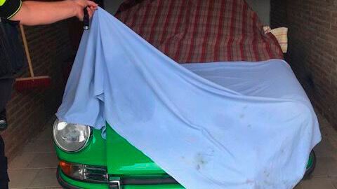 Diesen 911er konnten Fahnder kürzlich mithilfe des Fahrzeugortungssystems von Micare sicherstellen.(Bild:  obs/Missing Car Register GmbH)