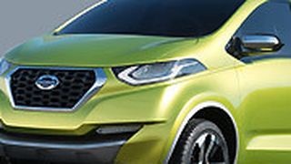 Datsun hat auf der Automesse in Delhi die Studie Redi-Go vorgestellt. (Foto: Nissan)